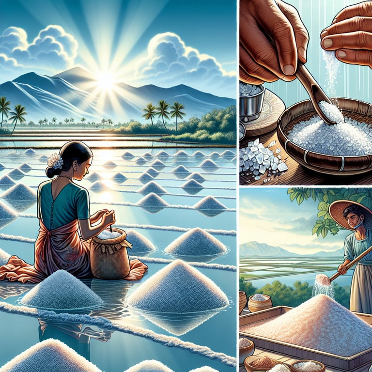 "Traditional Mayi Salt in a Bowl Evokes the Natural Mineral Richness of Redmond's Salt for a Pure Taste Experience"