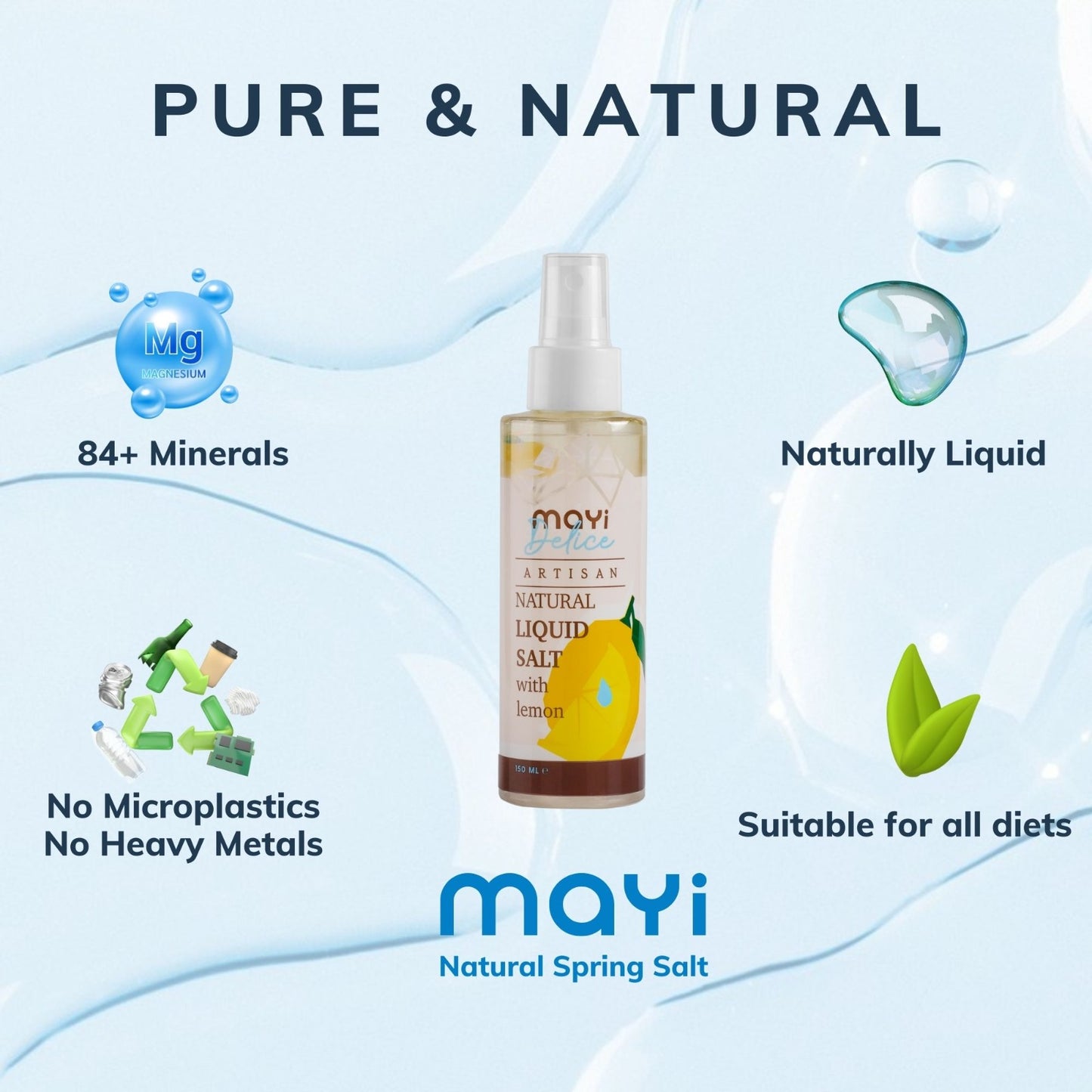 Mayi Liquid Salt Spray With Lemon