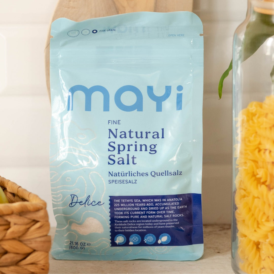 Natural Spring Salt (Fine) 600 gr