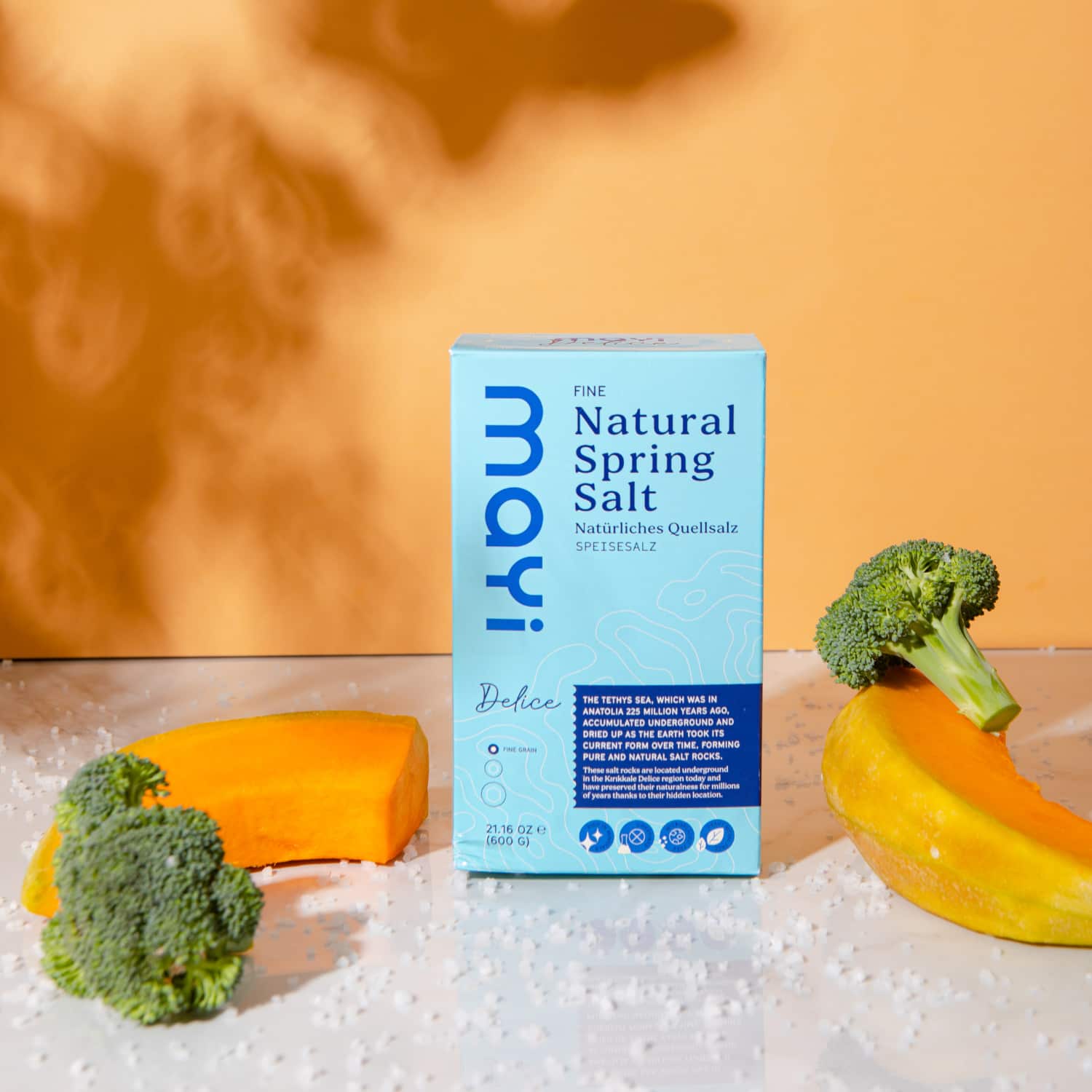 Natural Spring Salt (Fine) 600 gr – Mayi Salt