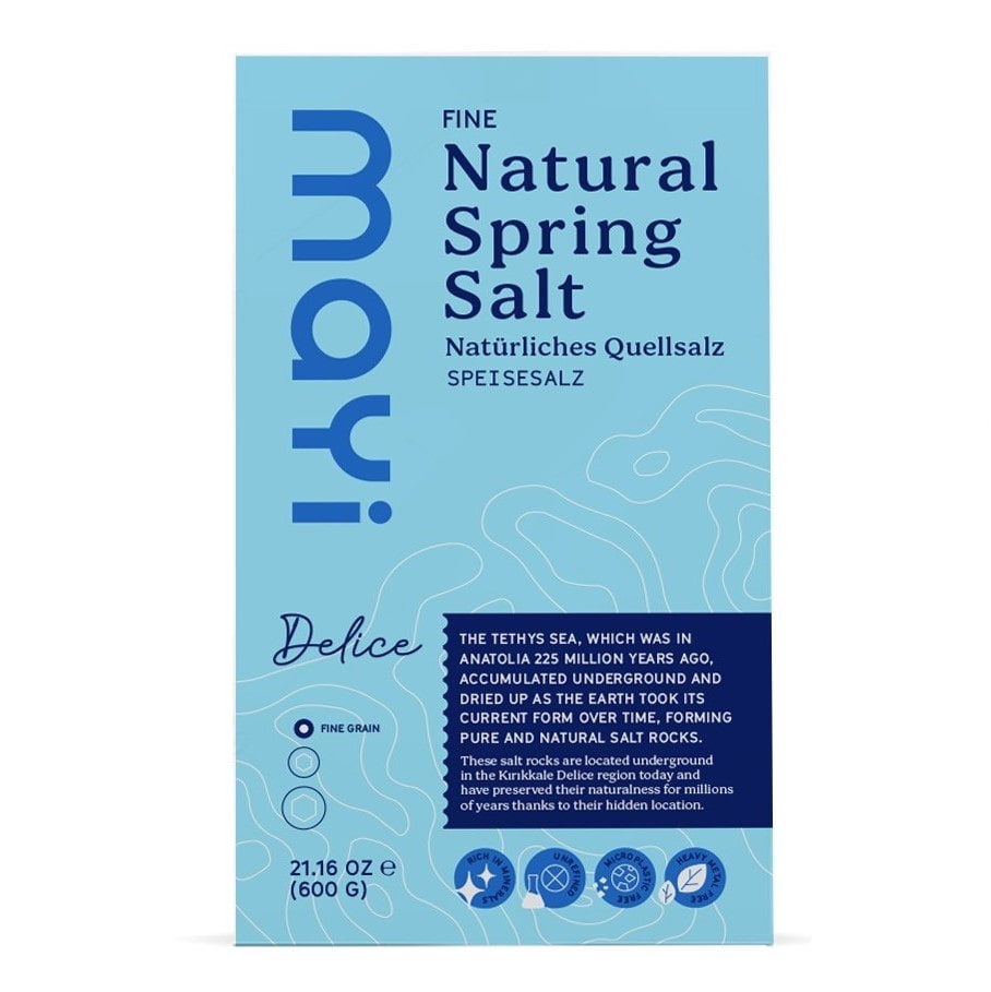 Natural Spring Salt (Fine) 600 gr – Mayi Salt